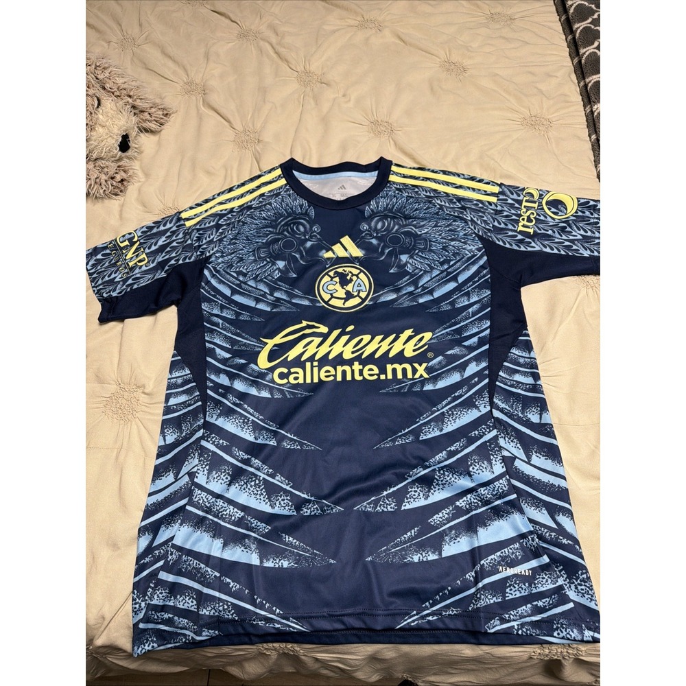 Authentic Adidas Club America Jersey XL Slim Fit NWOT Liga MX Caliente